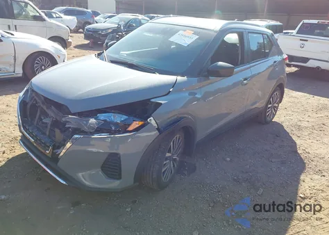 2023 Nissan Kicks Sv Xtronic Cvt from USA, damaged, VIN 3N1CP5CV2PL509262